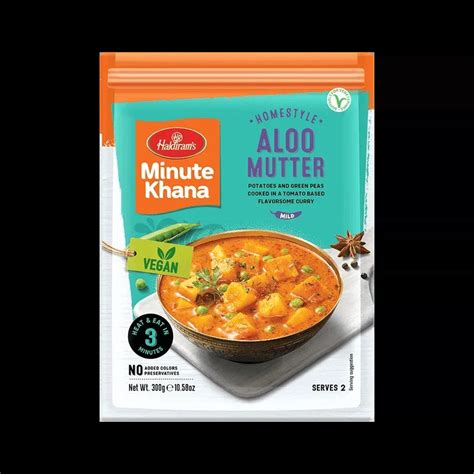 haldiramamps minute khana homestyle mutter paneer