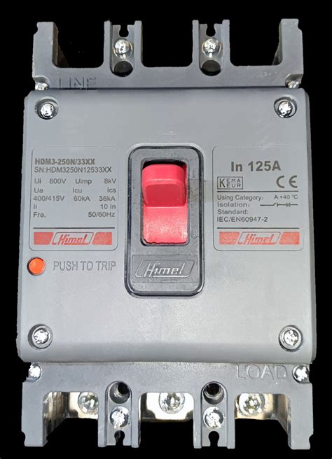 Himel 125A 3 Pole Molded Case Circuit Breaker 125A Industrial Circuit