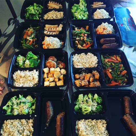 Basic vegan meal prep, second week in! : r/MealPrepSunday