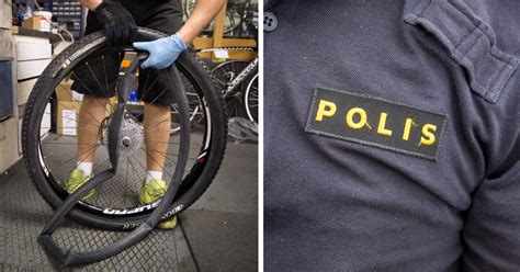 Fick Tillbaka Punkterad Cykel Av Polisen ”tydligt Stickmärke” Södra