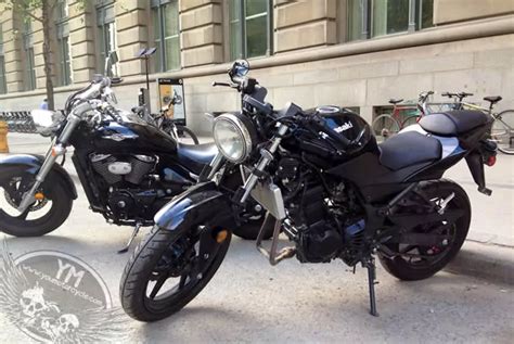 Naked Kawasaki Ninja R Streetfighter YouMotorcycle