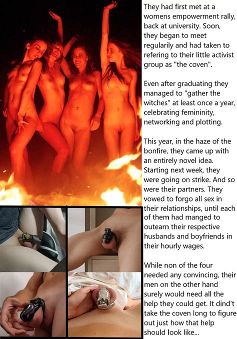 Chastity Fantasy Caption The Coven On Strike Nudes Keyholdercaptions Nude Pics Org