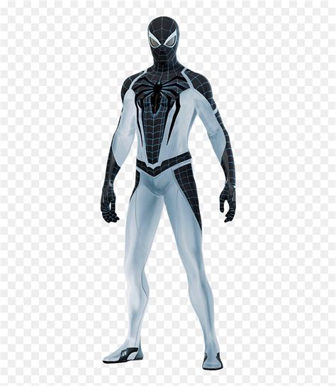 S Spider Man Wiki Spider Man Ps4 Negative Suit Hot Toys HD Png