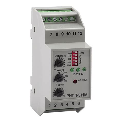 Реле монитор напряжения (трехфазное) РНПП-311М