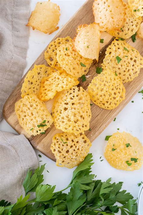 Parmesan Crisps - The Kitchen Magpie