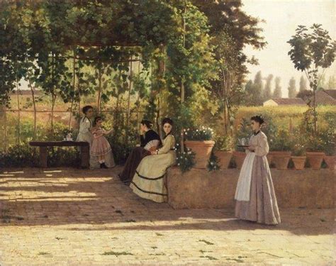 Il Pergolato Di Silvestro Lega E La Depressione Degli Anni