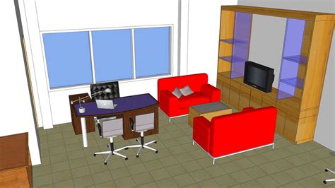 Office Interior 3d Warehouse