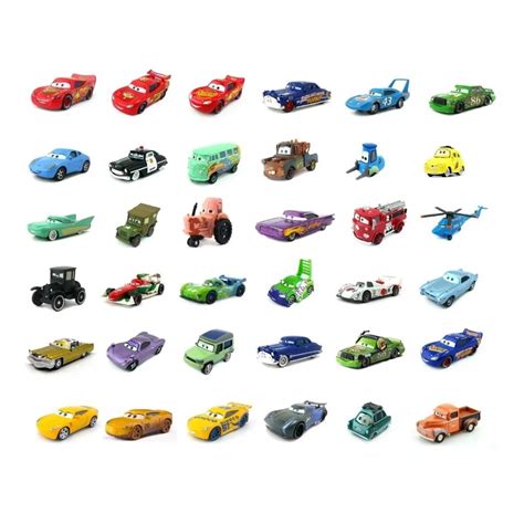 Todos Os Personagens Do Relâmpago Mcqueen - Personagens Carros Do Filme Relâmpago Mcqueen Metal PRONTA ENTREGA ...
