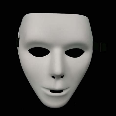 Buy Thick Blank Male The Phantom Mask Costume White Face Mask Paintable