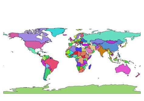 World Map Pointing 4