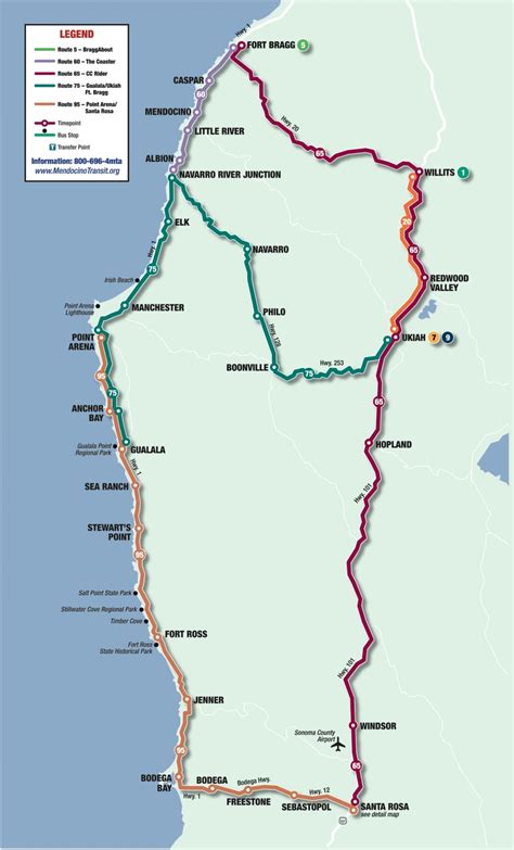 mendocino transit authority mta public transportation  mendocino