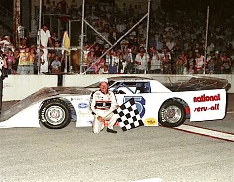 Earnhardt Wins The 1990 Super Late Model Featured Event At The Baer