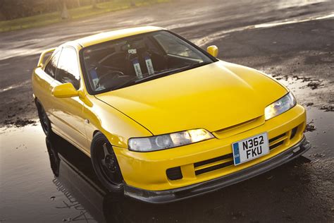 Phoenix Yellow Honda Integra Dc2 Photography Paul Cook Flickr Photo Sharing