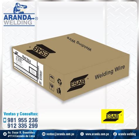 Alambre Solido Weld Arco S Esab Aranda Welding Premium