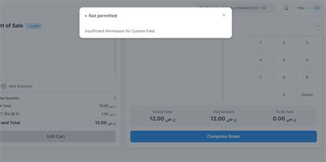 Insufficient Permission For Custom Field Erpnext Frappe Forum