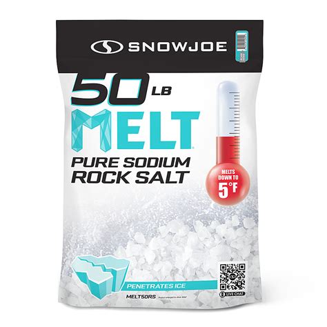 Customer Reviews: Snow Joe Pure Sodium Rock Salt Ice Melter MELT50RS ...