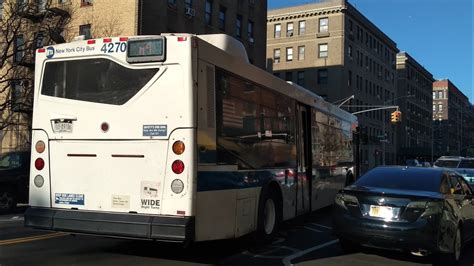 NYCT Bus Ride 2009 Orion VII Next Gen Hybrid 4270 On The M4 From