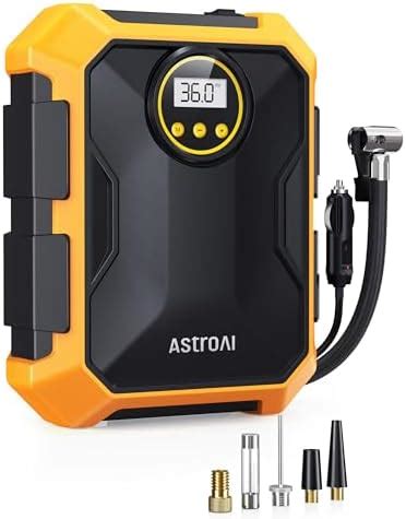 AstroAI Luftkompressor Kompressor 12V DC Tragbare Auto Luftpumpe 100PSI