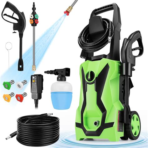 Electric Pressure Washer, 1.8GPM Electric Pressure Washer, 1700W Power