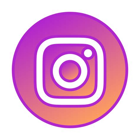 Circle Gradient Gradient Icon Icon Instagram Social Media Icon