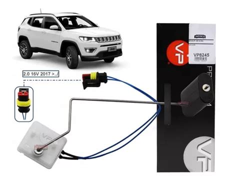 Sensor Nivel Boia Combustivel Jeep Compass 2 0 16v 2017 Frete grátis