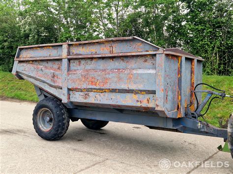 6 Ton single axle dump trailer - Trailers - Oakfields AG