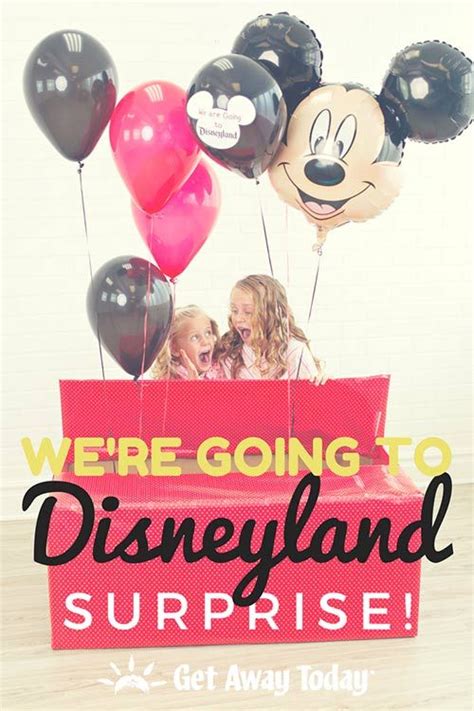 Surprise We Re Going To Disneyland Free Printable Web Check Out Our