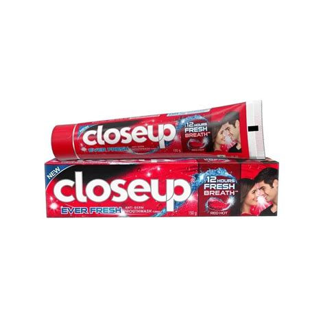 Closeup Ever Fresh Red Hot Gel Toothpaste Gharstuff
