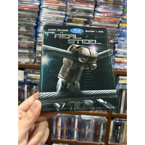 Real Steel : Blu-ray Steelbook ศึกกำปั้นหุ่นเหล็ก มือสองสวย ไทยครบ ...