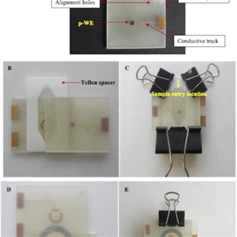 A Photograph Of The Pcb Based Patterned Working Electrode P We On
