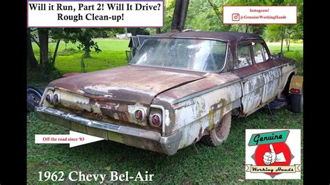 Will It Drive Chevy Bel Air Revival Part Plus Cleanup Youtube