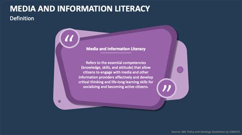 Media And Information Literacy Powerpoint Presentation Slides Ppt