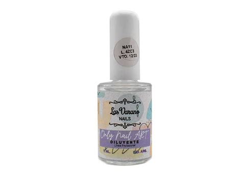 Only Nail Art Las Varano X11Ml Pincel Universal Santa Fe Manicuras