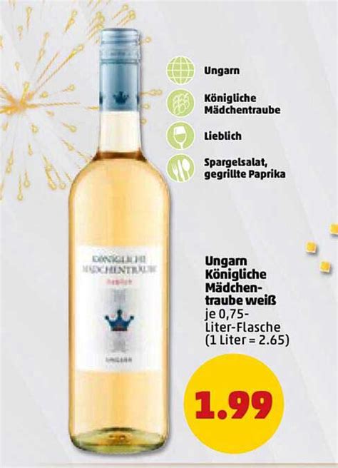 K Nigliche M Dchentraube Wei Wein Angebot Bei Penny