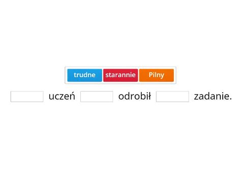 Rozwi Podane Zdania Pojedyncze Dodaj C Odpowiednie Okre Lenia