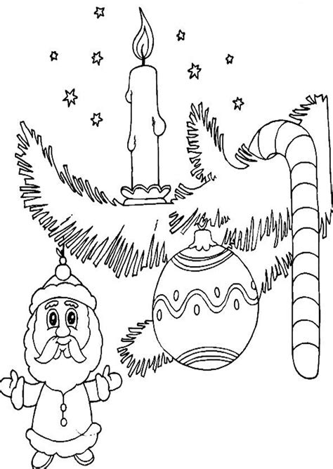 Картинка новогодний трафарет на окна веточки ели (скачать бесплатно)