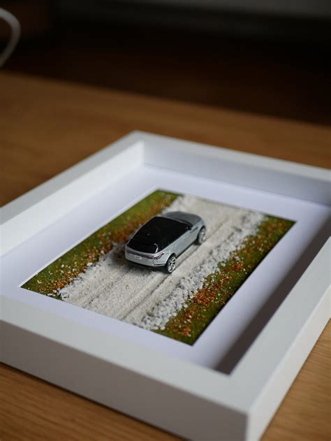 Range Rover Miniature Diorama Hot Wheels Diorama For Shelf Decor Hot Wheels Art Canvas Hot