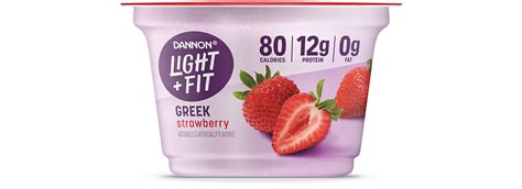 Strawberry Nonfat Greek Yogurt Light Fit