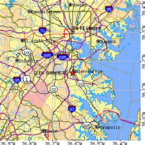 Glen Burnie, Maryland (MD) ~ population data, races, housing & economy