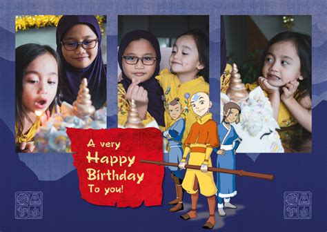 Avatar The Last Airbender Happy Birthday Fooprogressive