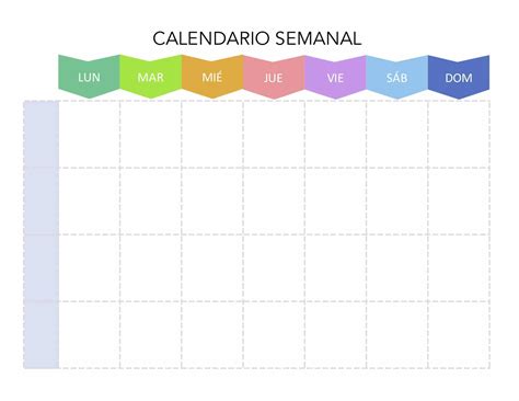 Cronograma Semanal Pdf - Cronograma Semanal Para Imprimir - FDPLEARN