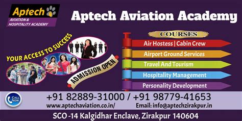 Aptech Aviation Academy entered in the domain with the aim of providing ...