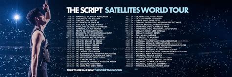 The Script Is Coming To Bangkok As Part Of Their Satellites World Tour