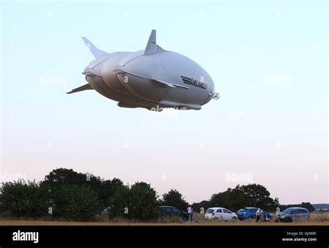 The Airlander 10 The Largest Aircraft In The World During Its Maiden