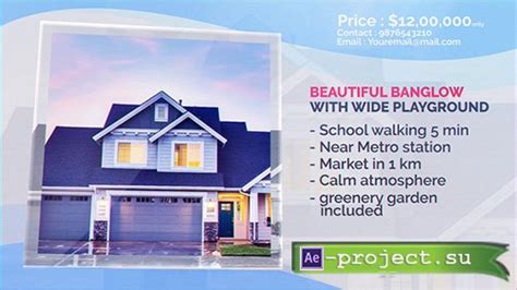 Videohive Minimal Real Estate Project For After Effects