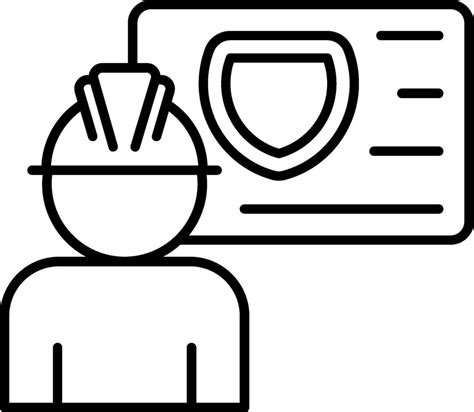 Safety Training Line Icon 49288139 Vector Art At Vecteezy