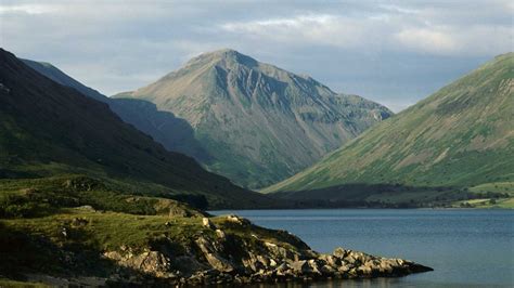 National Trust Wasdale Campsite in the Lake District, a remote and ...