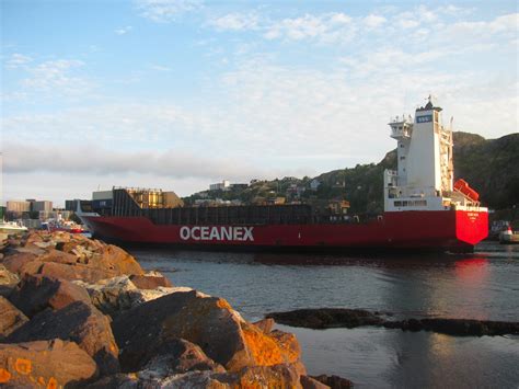 The Oceanex Avalon entering St.John's, NL : r/Ships