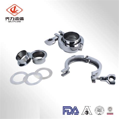 Stainless Steel Sanitary Tri Clamp Pipe Weld Ferrules And Clamp Kit Price China Clamp And Pipe