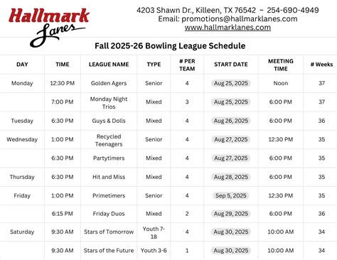 HallmarkLanes | Killeen TX